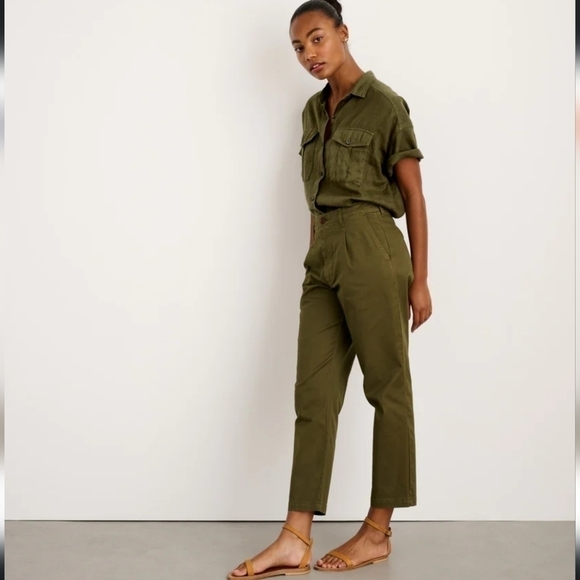 Alex Mill Pants - Alex Mills Boy Pleated Chino